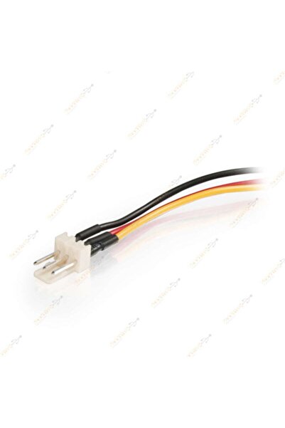 3 Pin Fan Power Electrical Extension Cable - 10cm