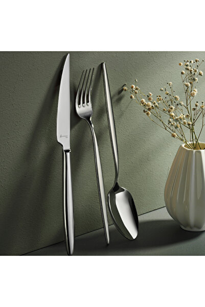 Aryıldız Autumn 84 Piece Cutlery Set for 12 People