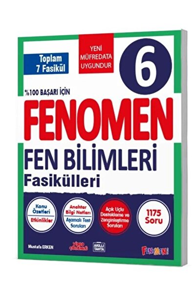Fenomen Yayıncılık Fenomen Yayınları 6. Sınıf Fen Bilimleri Fasikülleri