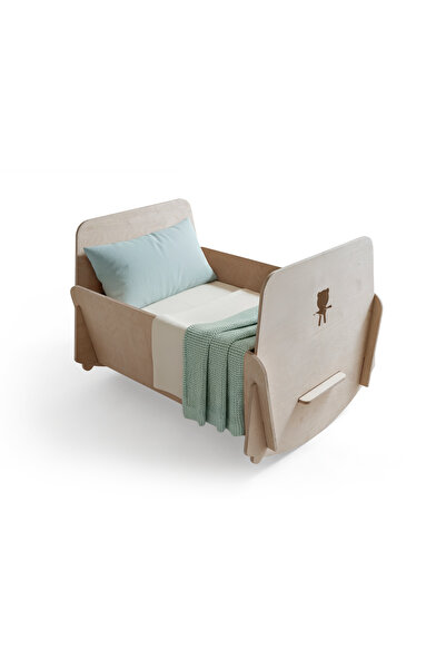 Husho Wood Demonte Bebek Beşiği