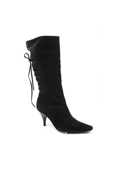 ZAZAMAG Women's boots made of natural suede Mora, brown