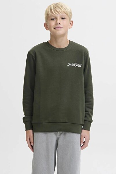 Jack & Jones Jack&Jones Jjyuki Back Swea pentru băieți tricou 12279593