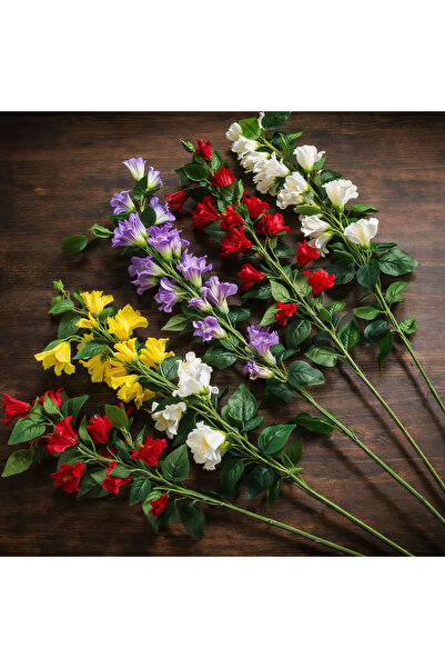 Issa 5/set Flori artificiale 1 metru, Tip ramură Culori diferite