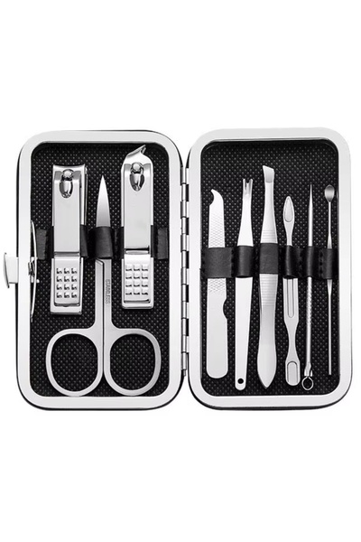 OEM 9-Piece Stainless Steel Manicure and Care Set
