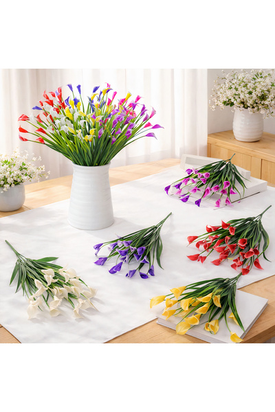 JML1 Artificial Flowers 2/set Calla Model 30cm, Different Colors Wholesale