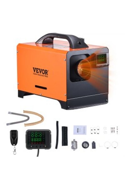 VEVOR Sirocou Diesel Stationary Heater 8kW 12-24V Portable Car Truck Caravan ...
