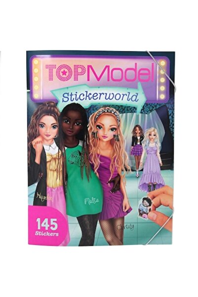 Top Model Sticker World Book
