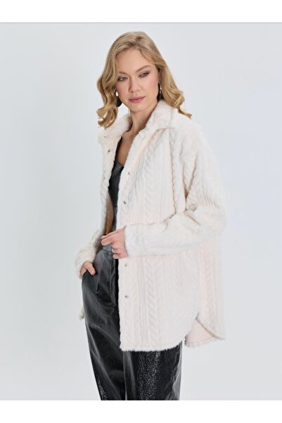 Minası Butik Astragan Balık Sırtı Tasarım Gömlek