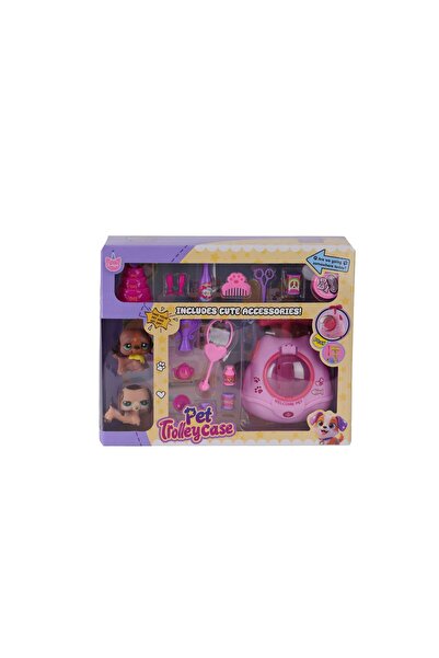 FABBA TOYS CL2123-5-6 متجر الحيوانات الأليفة مع حقيبة