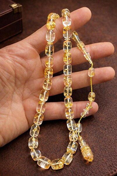 Katalin Hediyelik Sertifikalı Özel Döküm Yenilebilir Altın Parçacıklı Tesbih ...