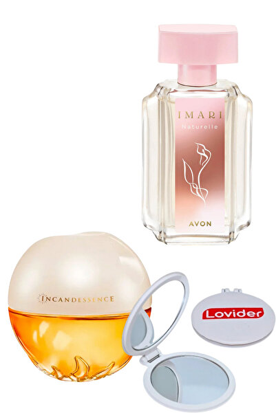 AVON Incandessence Kadın Parfüm EDP 50ml + Imari Naturelle Kadın Parfüm EDT 5...