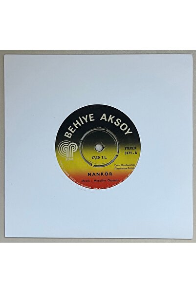 Behiye Aksoy Nankör - Özlem Rıhtımı (Orijinal Dönem Baskı)