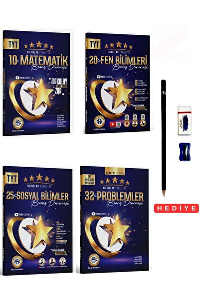 Bilgi Sarmal Yayınları Tyt Matematik 10'lu-Fen Bilimleri 20'li-Sosyal Bilimle...