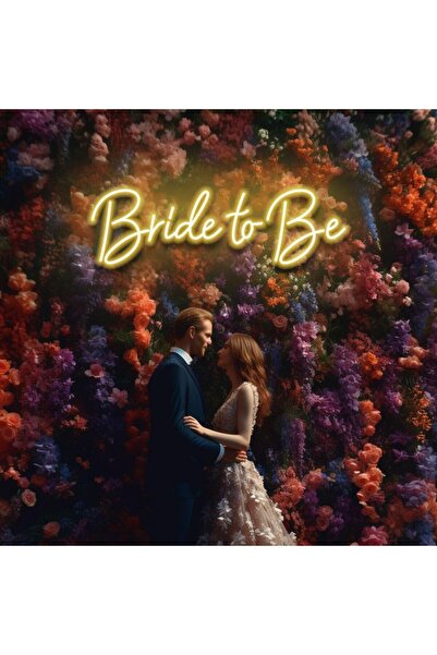 Slasa Bride To Be Neon Sign – 150x43 cm LED Wall Light for Wedding & Party Decor
