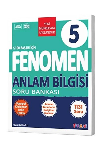 Fenomen Yayıncılık Fenomen Okul 2025 5. Sınıf Anlam Bilgisi Soru Bankası Günc...