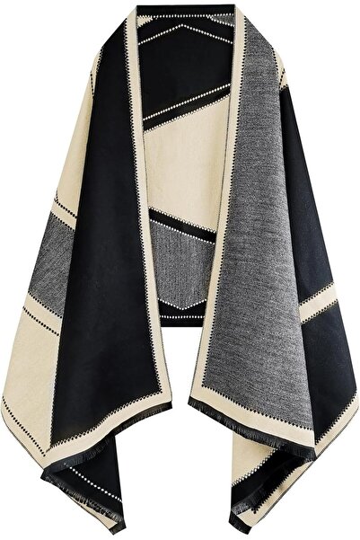 Genericc Women's Scarf Cashmere Silky Shawl Wrap Evening Dress Blanket Front ...