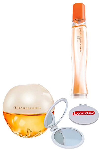 AVON Incandessence Kadın Parfüm EDP 50ml + Summer White Sunset Kadın Parfüm E...