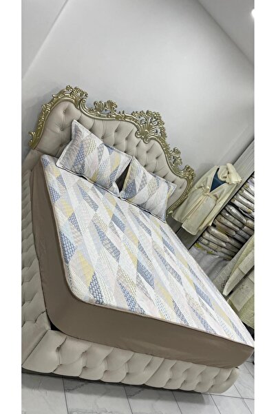 AHSEN TASARIM LASTİKLİ 150 GR ELYAFLI DİKİŞLİ YATAK PEDİ,YATAK KORUYUCU