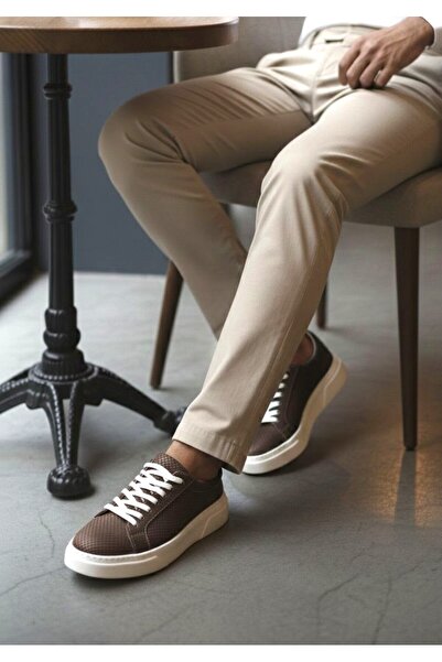 crybrands Real Leather Loccomotive Model H1Ypmnç Men's Leather Sneaker