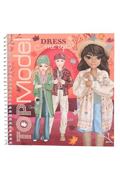 DEPECHE TOPModel Dress Me Cosy Activity Notebook with Stickers