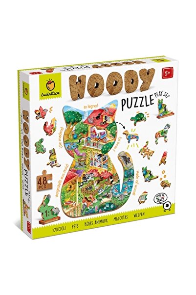 ludattica Wooden Puzzle, Pets, Ludattica, +5 years