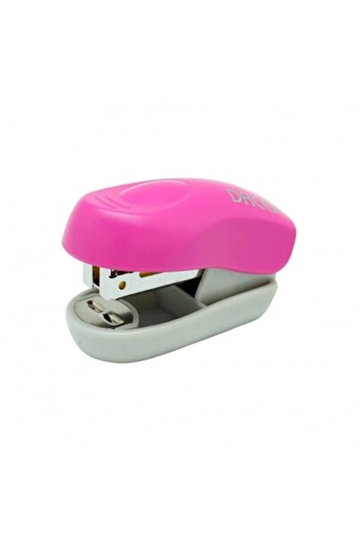 Daco Stapler, 8 Sheets, Staples 24/6, Metal Body Pink