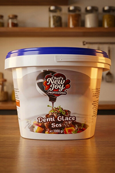 Chefs New Joy Demi Glace Sauce 1000 gr Sos Tozu