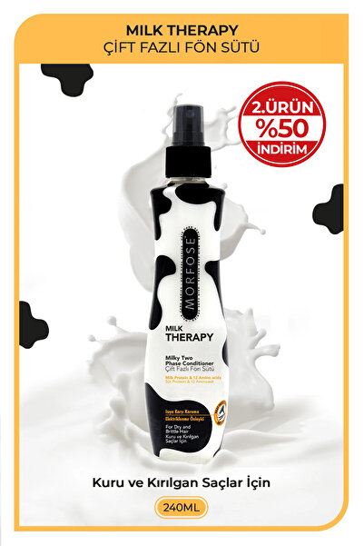 Morfose Milk Therapy Fön Suyu 240 ml - Isıya Karşı Koruma