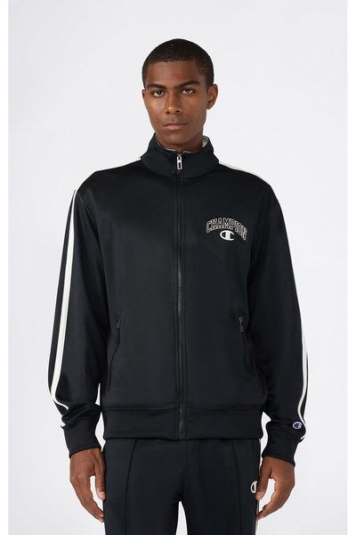 Champion State Of Play Full Zip Top Erkek Siyah Ceket - 221609-KK001