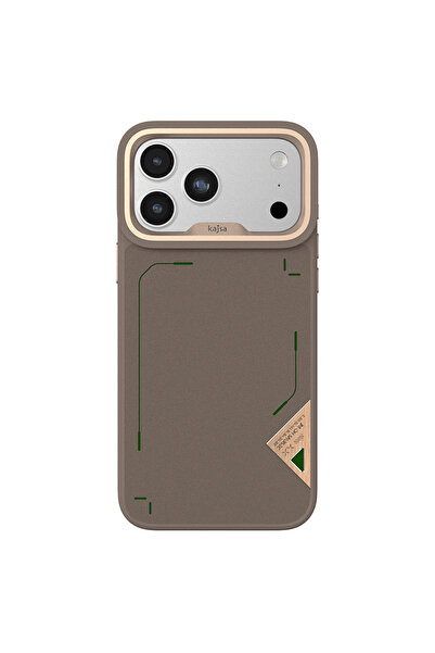 Kajsa iPhone 17 Pro Max Kılıf M-safeli O-Ring Metal Çerçeveli Matrix Collecti...