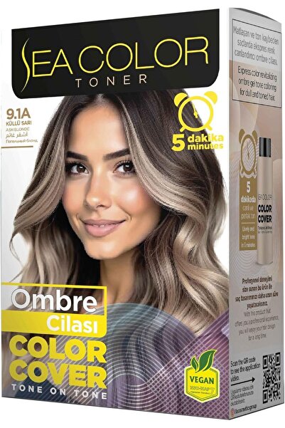 YİFOREVERS KOZMETİK OMBRE CiLA SETİ 9.1A KÜLLÜ SARI