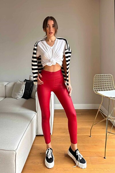 Zerenyus Women's High Waist Fleece-Lined Fırsat Product Shaping / Sculpting L...