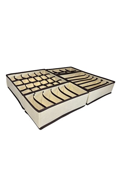 OEMN Clothes Organizer Set 40080402, 4 pieces, 32 x 32 x 10 cm