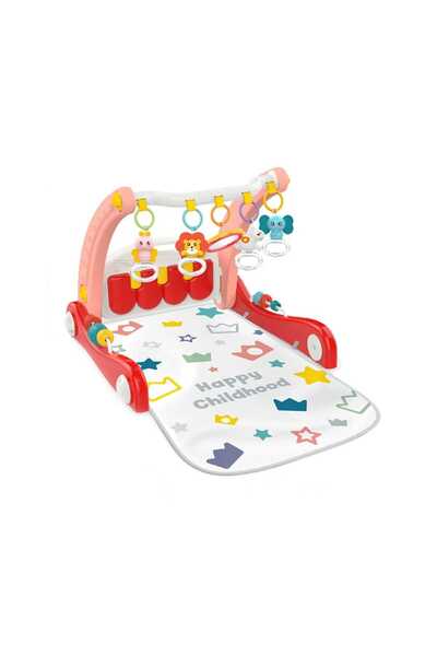 KidProtect Antemergator si Saltea Activitati Copii 2in1 Piano, Activitati, Me...