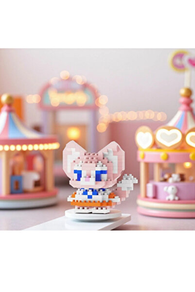 WUNİT Bricks Pinkyday Disney Linabell Karakter Figürü 3D