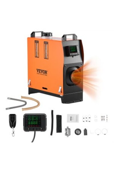 VEVOR Diesel Air Heater, 12-24 V 5-8 KW, Fast Heating Diesel Parking Heater w...