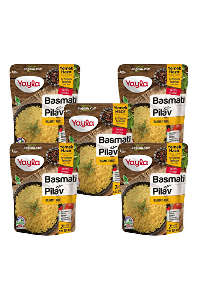 Yayla Yemek Hazır Basmati Pirinç Pilavı 250 gr x5