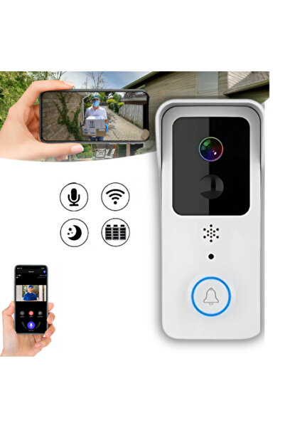 OEM Smart doorbell with HD camera, night IR, two-way audio, motion sensor, 2....