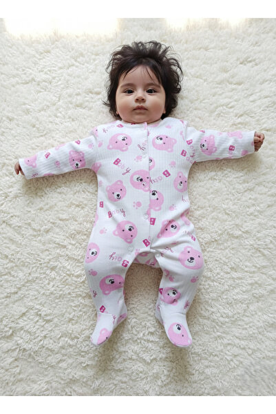 BUUFUU Printed Baby Long Sleeve Snap-On Bodysuit