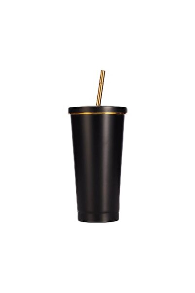 Purpley Pahar cu pai, 720 ml, capac la pachet