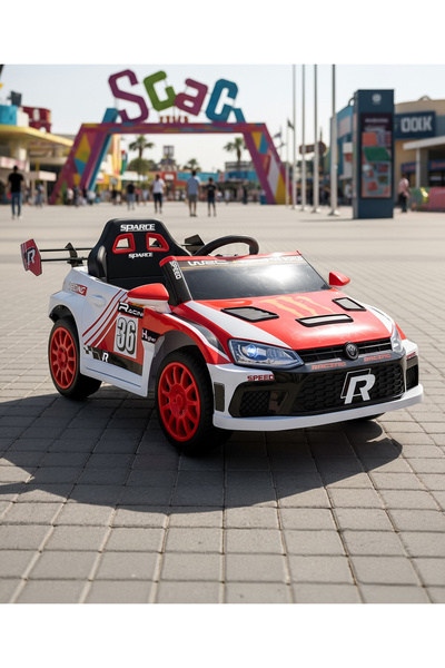 Fab N Funky Kids Ride On Car, Battery Operated, Skill Development, Lightweigh...