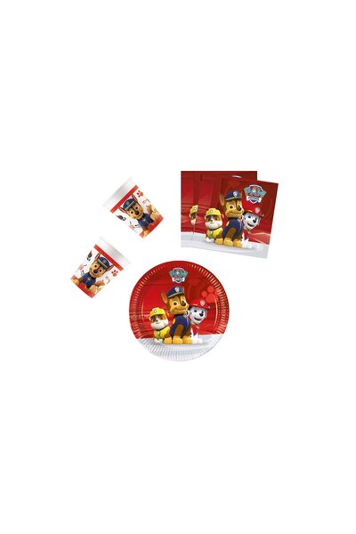 Nickelodeonn Set de petrecere 36 de piese „Patrula Cățelușilor” Gata de acțiune 20 cm