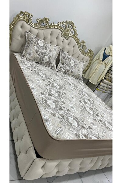 AHSEN TASARIM LASTİKLİ 150 GR ELYAFLI DİKİŞLİ YATAK PEDİ,YATAK KORUYUCU