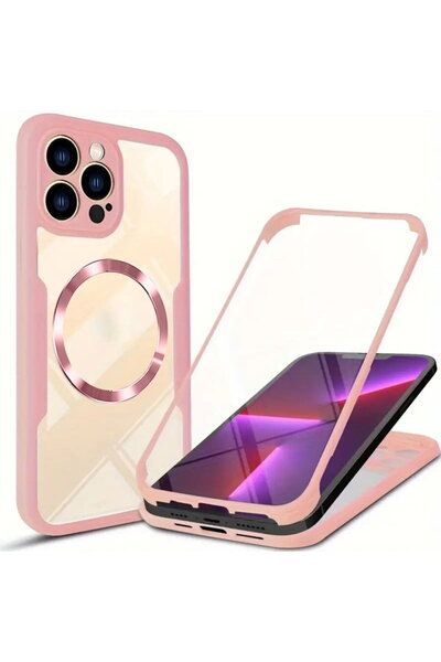 Techsuit Husa pentru iPhone 13 Pro Max + Folie - ColorVerse 360 MagSafe Serie...
