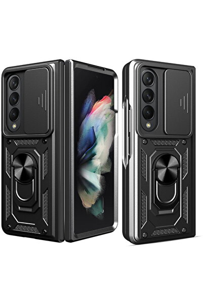 Techsuit Husa pentru Samsung Galaxy Z Fold5 - CamShield Series - Black