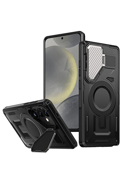 Techsuit Husa pentru Samsung Galaxy S24 Plus - CamVault MagSafe - Black