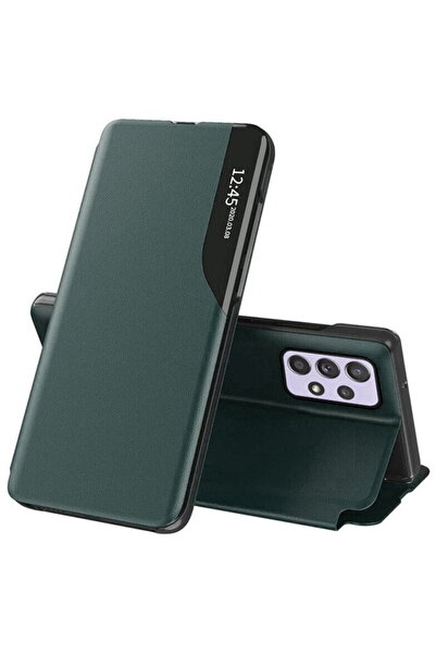 Techsuit Husa pentru Samsung Galaxy A13 4G - eFold Series - Dark Green