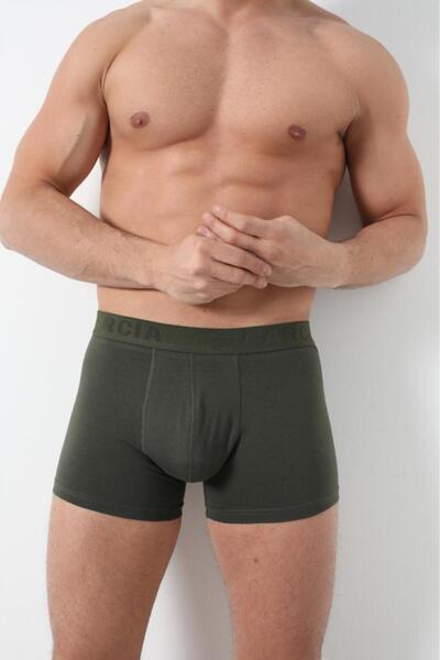 AVESŞENER Men's Boxer Stretch Fabric Combed Cotton Boxer