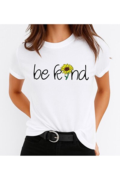 OEM Tricou din bumbac pentru femei Be Kind