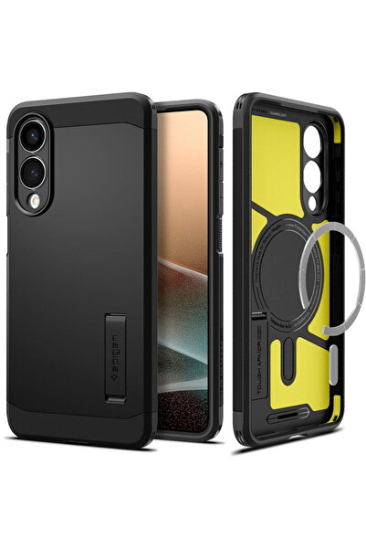 Spigen Husă pentru Samsung Galaxy S25 Edge - Tough Armor MagSafe - Negru